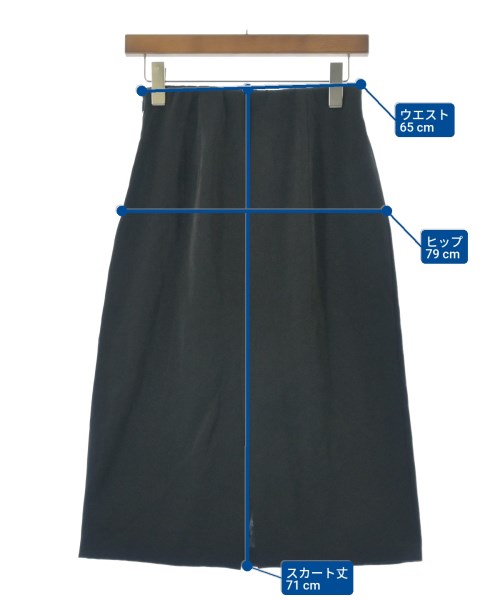 earthy_（アーシー）ロング・マキシ丈スカート 黒 サイズ:S レディース/2200652975338