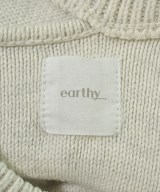 earthy_（アーシー）ニット・セーター 白 サイズ:F レディース/2200717741069