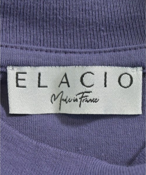 ELACIO（エラシオ）Tシャツ・カットソー 紫 サイズ:3(L位) メンズ/2200653328096