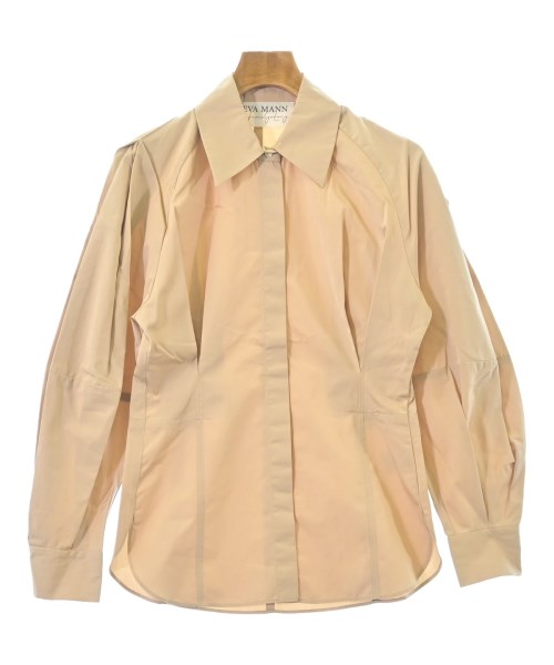 EVA MANN(エヴァマン)ブラウス ベージュ サイズ:36(S位)/2200644612920