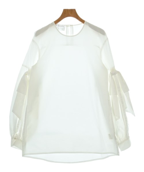 EVA MANN(エヴァマン)ブラウス 白 サイズ:9(M位)/2200675629010