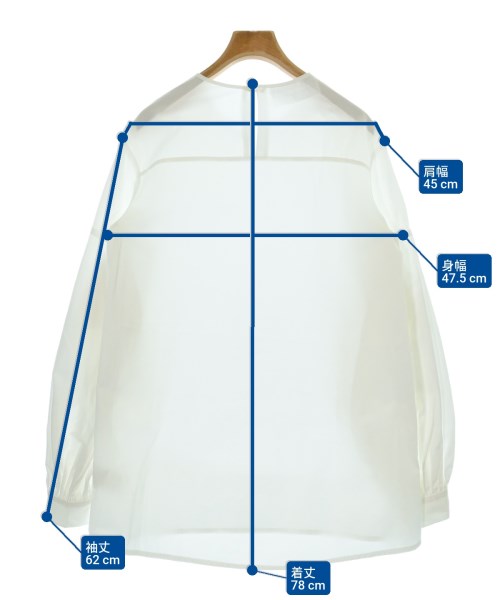 EVA MANN（エヴァマン）ブラウス 白 サイズ:9(M位) レディース/2200675629010