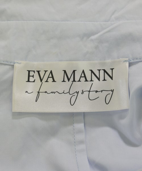 EVA MANN（エヴァマン）カジュアルシャツ 青 サイズ:9(M位) レディース/2200720466232