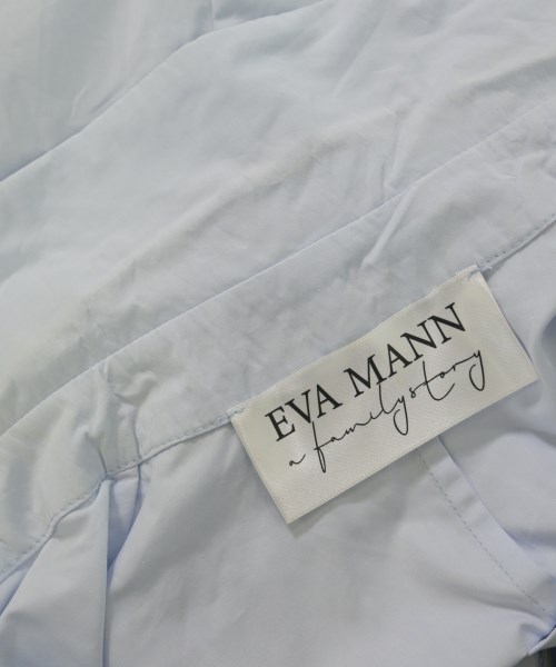 EVA MANN（エヴァマン）カジュアルシャツ 青 サイズ:9(M位) レディース/2200720466232