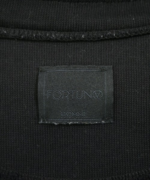 FORTUNA HOMME（フォルトゥナオム）スウェット 黒 サイズ:1(S位) メンズ/2200679580027