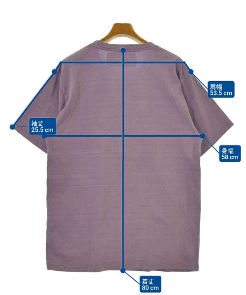 GENTLE FULLNESS（ジェントルフルネス）Tシャツ・カットソー 紫 サイズ:L メンズ/2200661253045