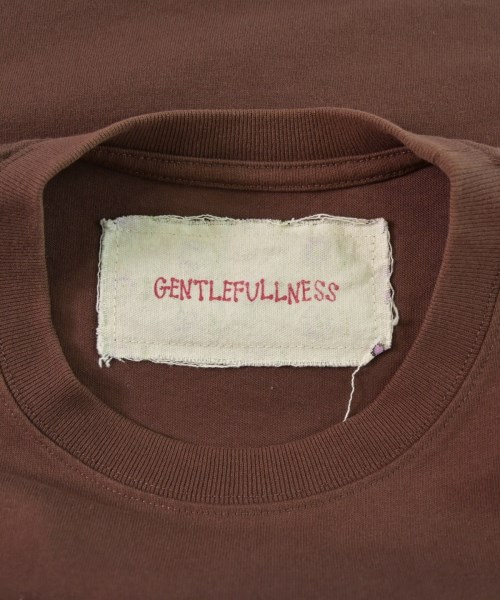 GENTLE FULLNESS（ジェントルフルネス）Tシャツ・カットソー 茶 サイズ:L メンズ/2200661253069