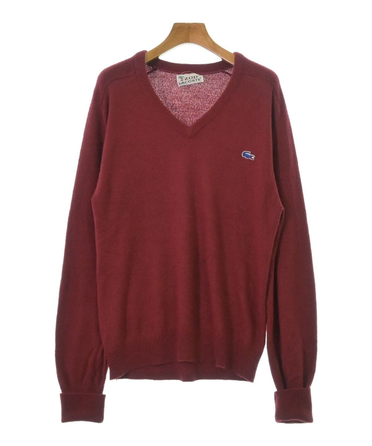 IZOD LACOSTE（アイゾッドラコステ）ニット・セーター 赤 サイズ:-(L位 