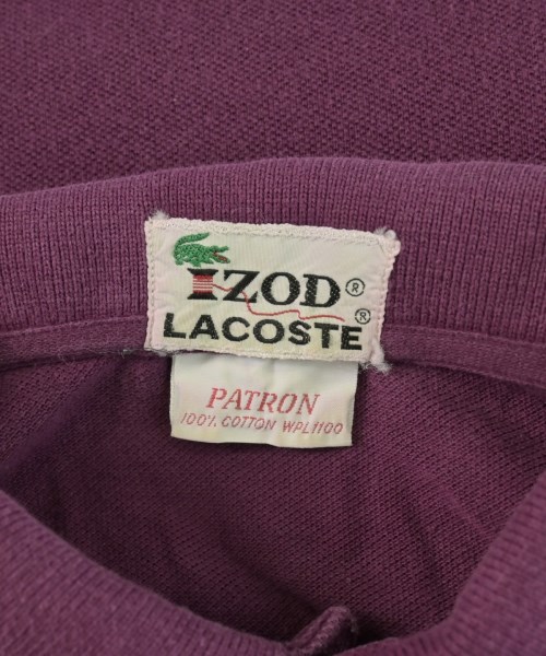 IZOD LACOSTE（アイゾッドラコステ）ポロシャツ 紫 サイズ:-(S位) メンズ/2200719189135