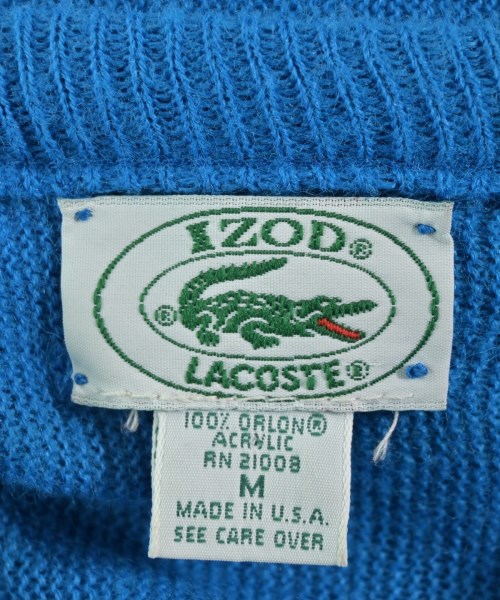 IZOD LACOSTE（アイゾッドラコステ）ニット・セーター 青 サイズ:M メンズ/2200654388037