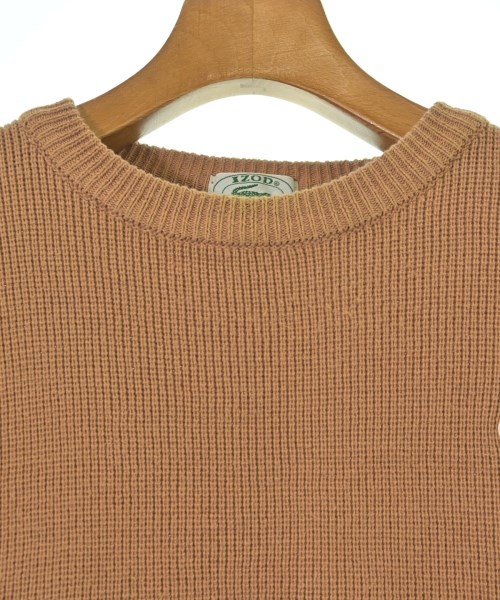 IZOD LACOSTE（アイゾッドラコステ）ニット・セーター 茶 サイズ:L メンズ/2200696241024