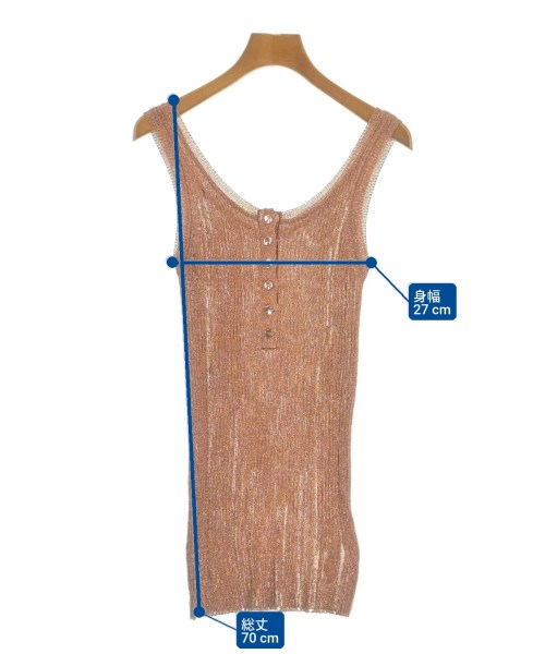 KANAKO SAKAI（カナコサカイ）ベスト ピンク サイズ:F レディース/2200605949065