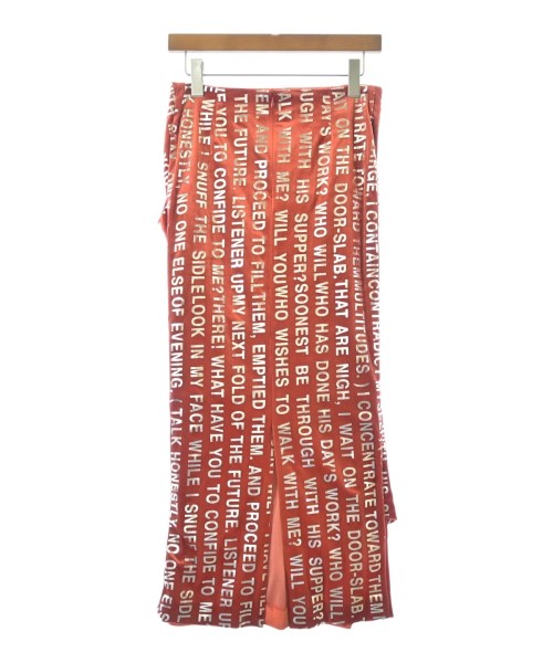 KANAKO SAKAI（カナコサカイ）ロング・マキシ丈スカート 赤 サイズ:36(S位) レディース/2200673668059