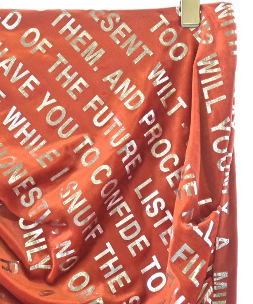 KANAKO SAKAI（カナコサカイ）ロング・マキシ丈スカート 赤 サイズ:36(S位) レディース/2200673668059