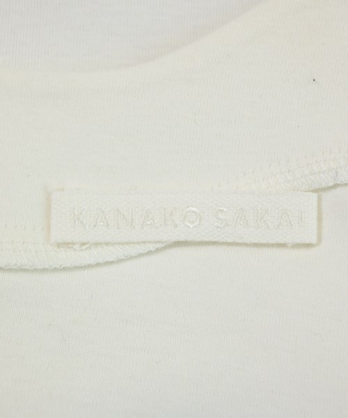 KANAKO SAKAI（カナコサカイ）Tシャツ・カットソー 白 サイズ:34(XS位) レディース/2200679839040