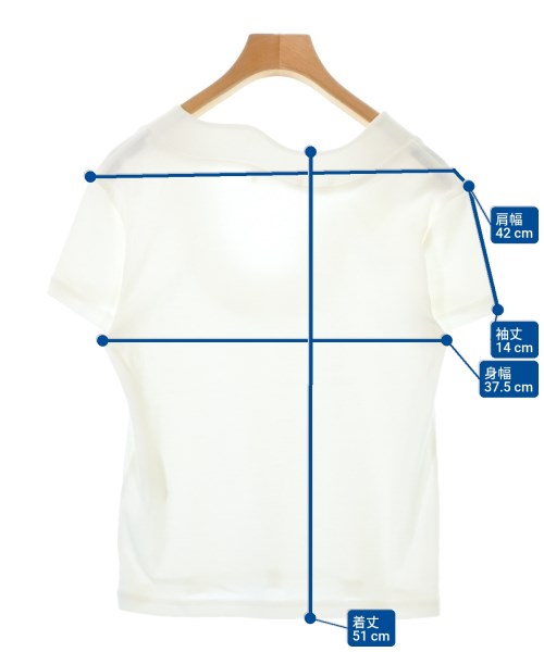 KANAKO SAKAI（カナコサカイ）Tシャツ・カットソー 白 サイズ:34(XS位) レディース/2200679839040