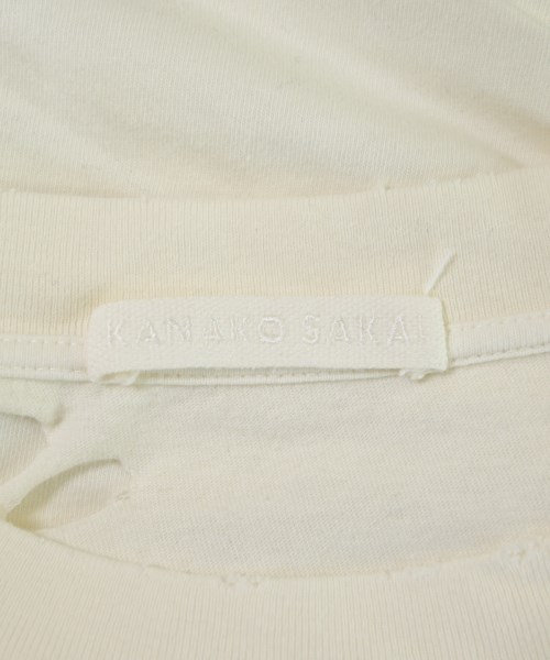 KANAKO SAKAI（カナコサカイ）Tシャツ・カットソー 白 サイズ:34(XS位) レディース/2200643644182