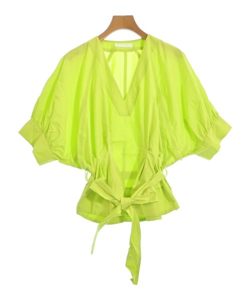 KANAKO SAKAI(カナコサカイ)ブラウス 緑 サイズ:36(S位)/2200631873082