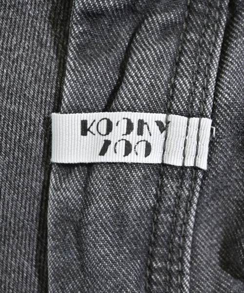 KOOKY ZOO（クーキーズー）デニムパンツ 黒 サイズ:0(XS位) レディース/2200607947045