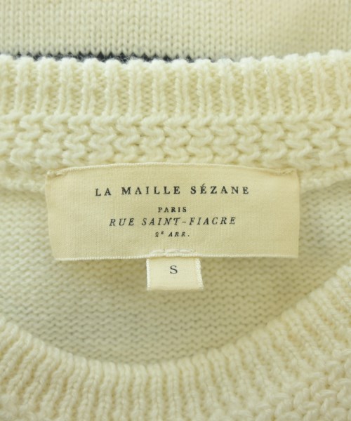 LA MAILLE SEZANE（ラマイユセザンヌ）ニット・セーター 白 サイズ:S レディース/2200610197079