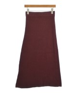 LA MAILLE SEZANE（ラマイユセザンヌ）ロング・マキシ丈スカート 赤 サイズ:M レディース/2200603218101
