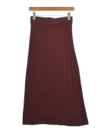 LA MAILLE SEZANE（ラマイユセザンヌ）ロング・マキシ丈スカート 赤 サイズ:M レディース/2200603218101