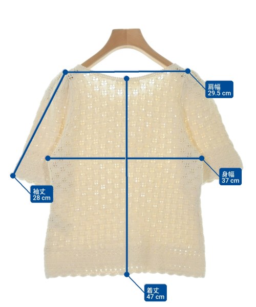 LA MAILLE SEZANE（ラマイユセザンヌ）ニット・セーター 黄 サイズ:XS レディース/2200709100027