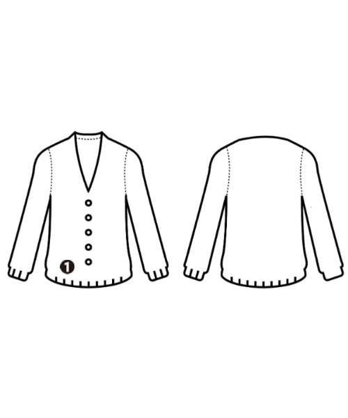 LA MAILLE SEZANE（ラマイユセザンヌ）カーディガン 白 サイズ:S レディース/2200690928068