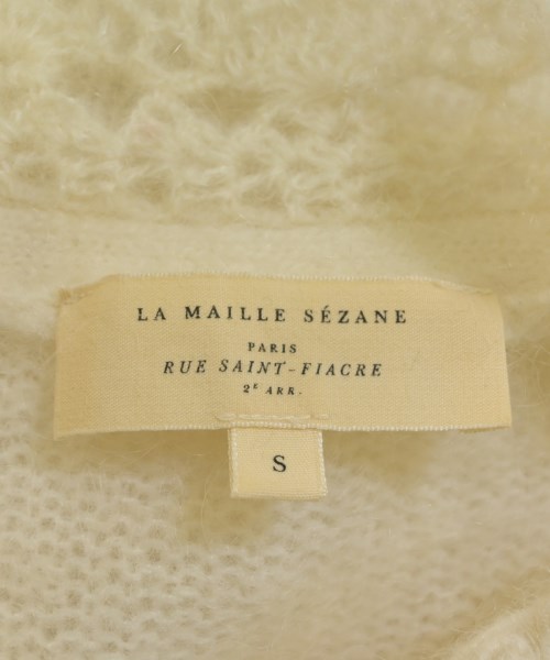 LA MAILLE SEZANE（ラマイユセザンヌ）カーディガン 白 サイズ:S レディース/2200690928068