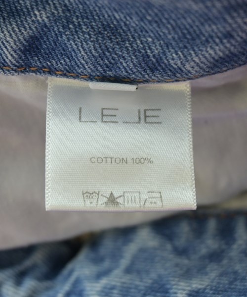 LEJE（レジェ）デニムパンツ 青 サイズ:M レディース/2200709016106