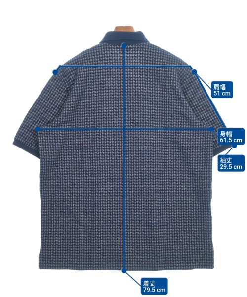 Let LOOSE（レットルース）ポロシャツ 紺 サイズ:-(XL位) メンズ/2200651252065