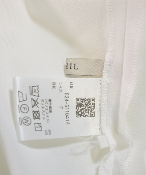 LE PHIL（ルフィル）ブラウス 白 サイズ:F レディース/2200672229046