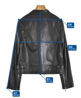 LUGER（ルガー）ライダース 黒 サイズ:38(M位) レディース/2200705425063
