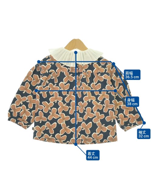 moimoln（モイモルン）Tシャツ・カットソー 紺 サイズ:120(7T-8T) キッズ/2200671624088