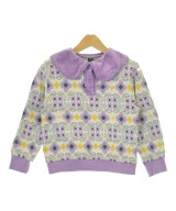 moimoln（モイモルン）ニット 紫 サイズ:130(9T-10T) キッズ/2200671950118