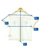 moimoln（モイモルン）シャツ 白 サイズ:130(9T-10T) キッズ/2200671950125