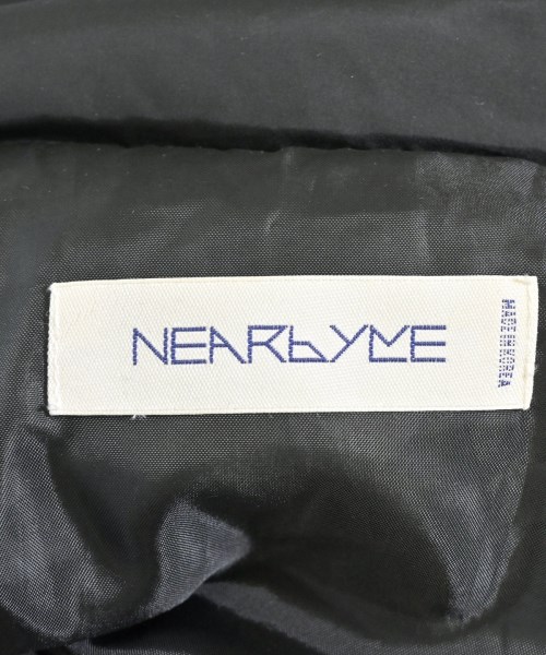 NEARbyME（ニアバイミー）ダウンジャケット/ダウンベスト 黒 サイズ:F レディース/2200689644030