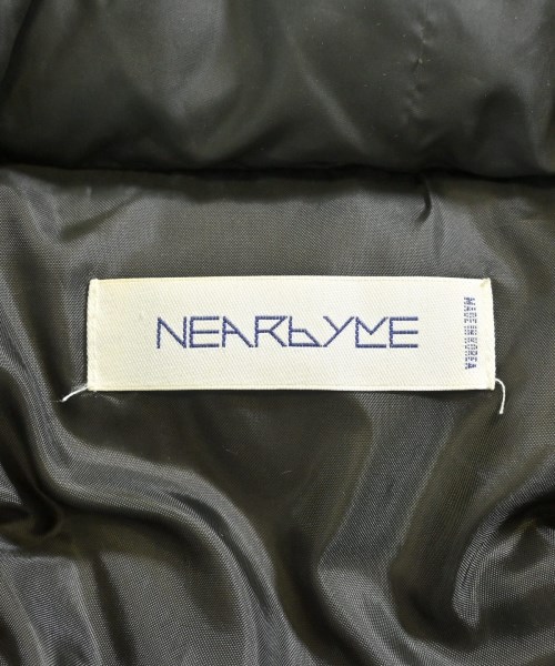 NEARbyME（ニアバイミー）ダウンジャケット/ダウンベスト カーキ サイズ:F レディース/2200661131015
