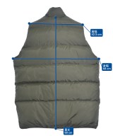 NEARbyME（ニアバイミー）ダウンジャケット/ダウンベスト カーキ サイズ:F レディース/2200661131015