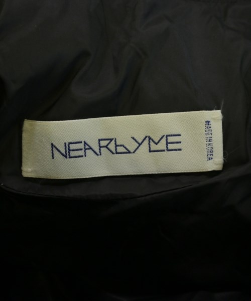 NEARbyME（ニアバイミー）ダウンジャケット/ダウンベスト 黒 サイズ:9(M位) レディース/2200722002100