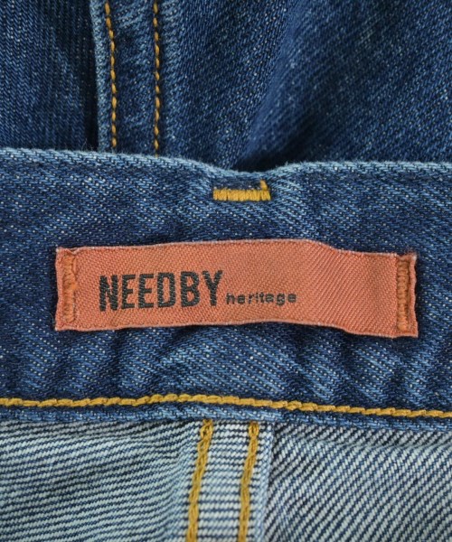 NEEDBY heritage（ニードバイヘリテージ）デニムパンツ 紺 サイズ:24(S位) レディース/2200630053065