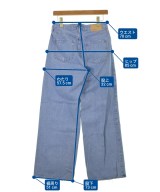 NEEDBY heritage（ニードバイヘリテージ）デニムパンツ 青 サイズ:26(M位) レディース/2200610964657
