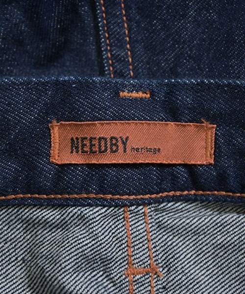 NEEDBY heritage（ニードバイヘリテージ）デニムパンツ 紺 サイズ:26(M位) レディース/2200637510073