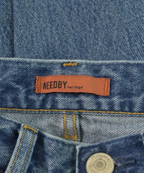 NEEDBY heritage（ニードバイヘリテージ）デニムパンツ 青 サイズ:23(XS位) レディース/2200624494096