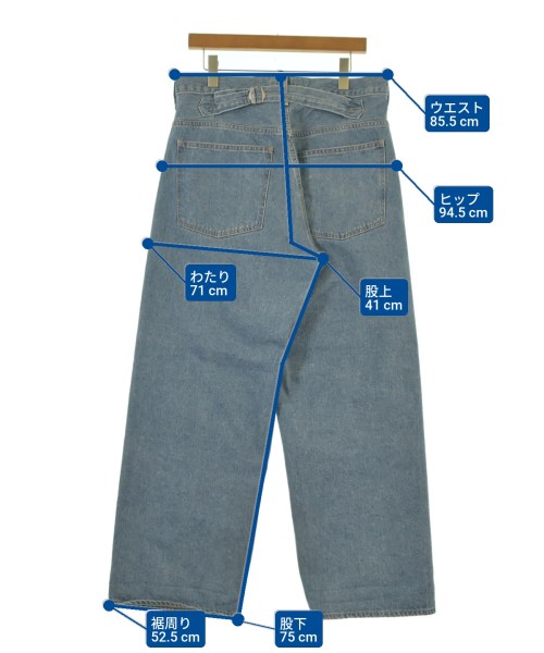 NEEDBY heritage（ニードバイヘリテージ）デニムパンツ 青 サイズ:31(M位) メンズ/2200626116088