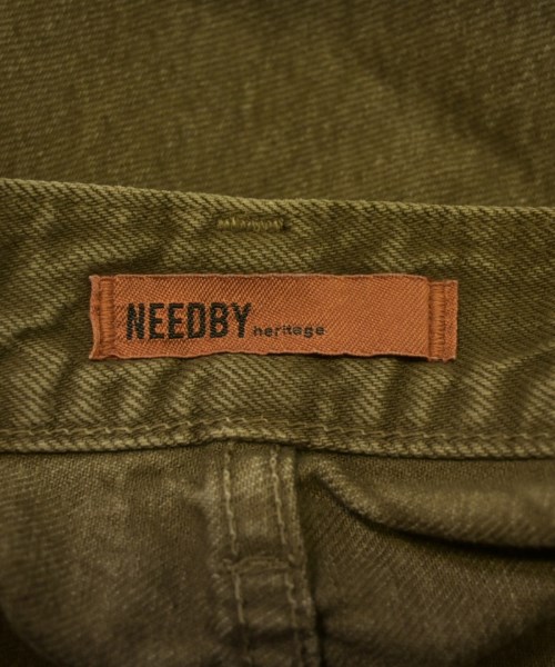 NEEDBY heritage（ニードバイヘリテージ）デニムパンツ 茶 サイズ:25(S位) レディース/2200631355014
