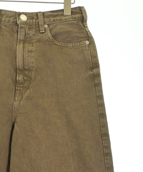NEEDBY heritage（ニードバイヘリテージ）デニムパンツ 茶 サイズ:25(S位) レディース/2200631355014