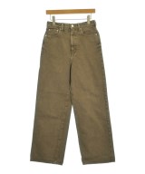 NEEDBY heritage（ニードバイヘリテージ）デニムパンツ 茶 サイズ:25(S位) レディース/2200631355014