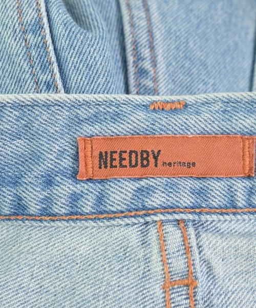 NEEDBY heritage（ニードバイヘリテージ）デニムパンツ 青 サイズ:23(XS位) レディース/2200615909097