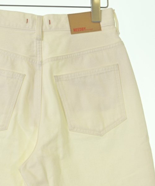 NEEDBY heritage（ニードバイヘリテージ）デニムパンツ 白 サイズ:25(S位) レディース/2200616094037